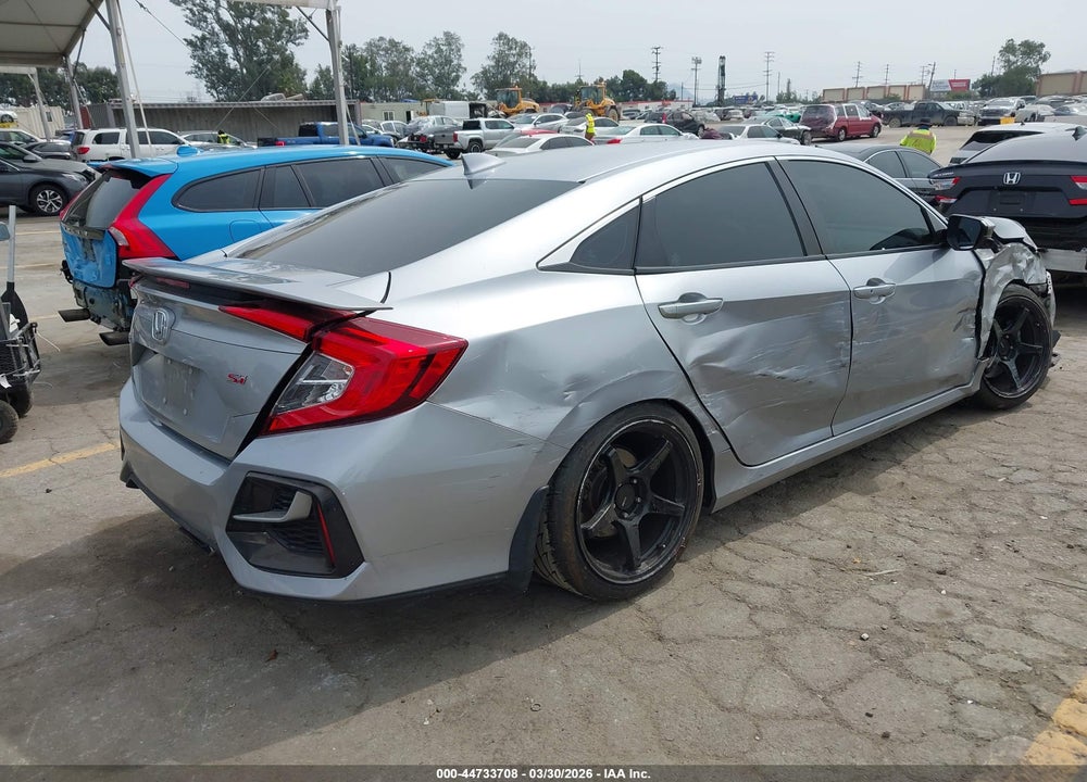 2020 HONDA CIVIC SI SEDAN VIN: 2HGFC1E53LH707042