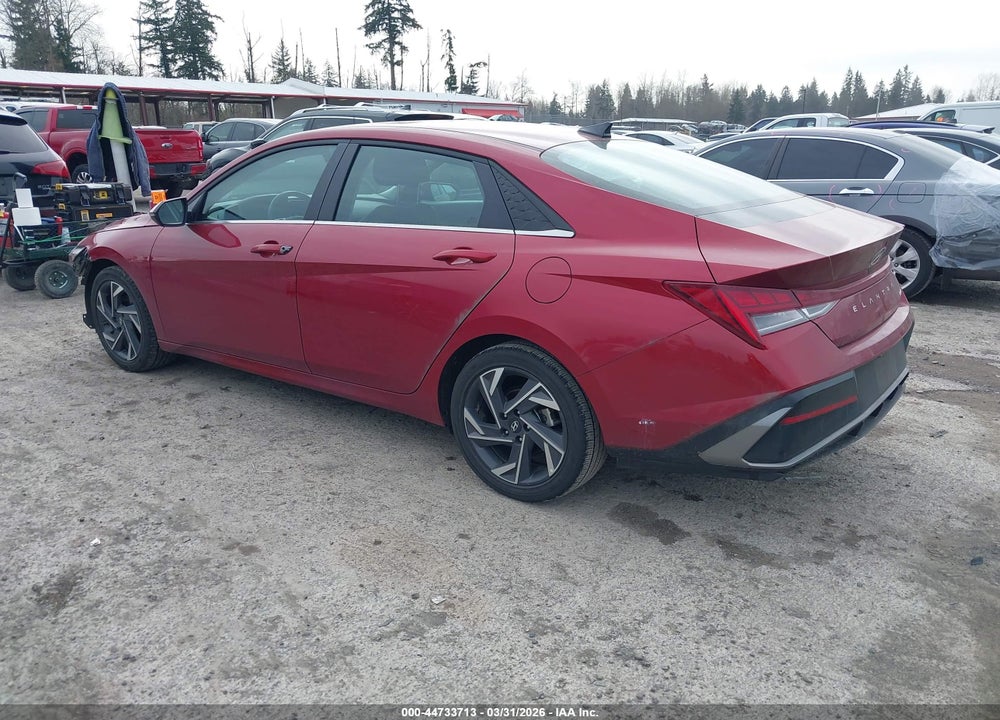 2025 HYUNDAI ELANTRA LIMITED VIN: KMHLP4DG5SU987368