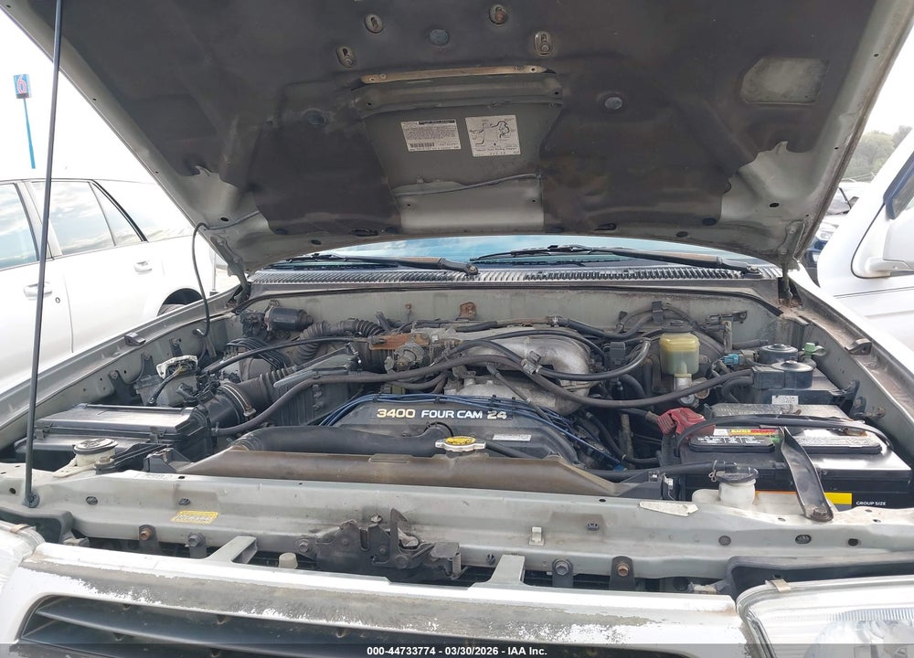 2000 TOYOTA 4RUNNER SR5 V6 VIN: JT3HN86R1Y0312742
