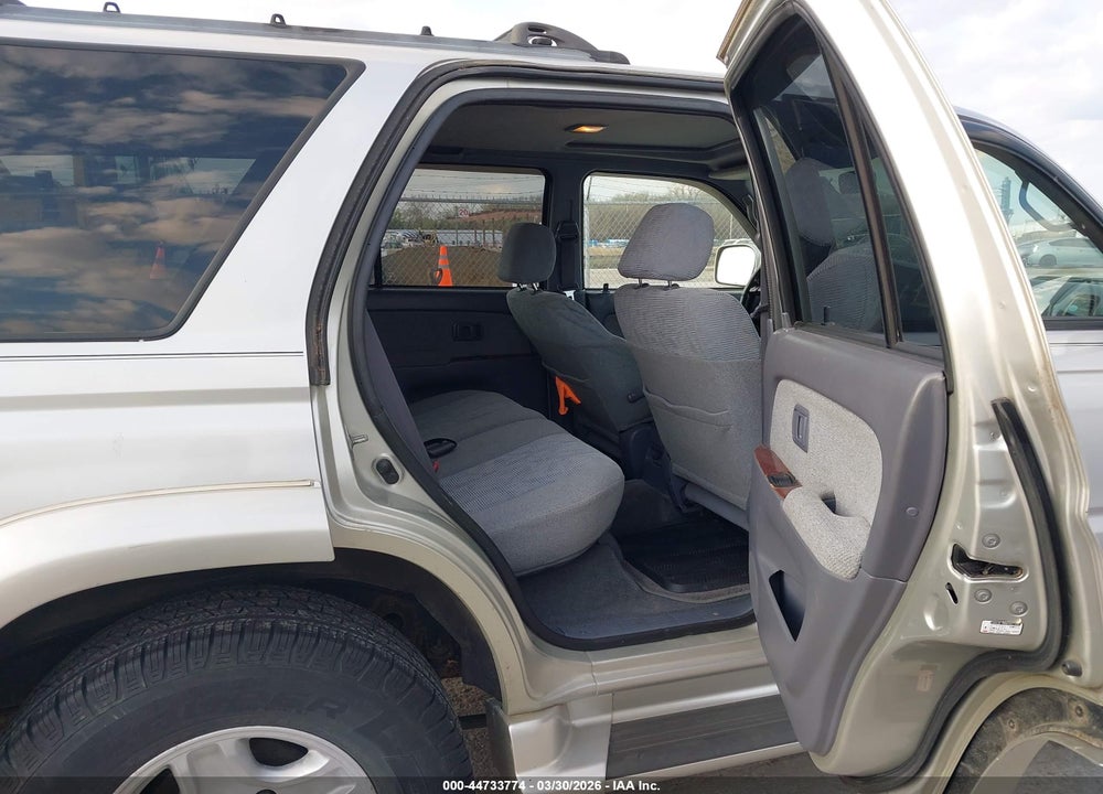 2000 TOYOTA 4RUNNER SR5 V6 VIN: JT3HN86R1Y0312742