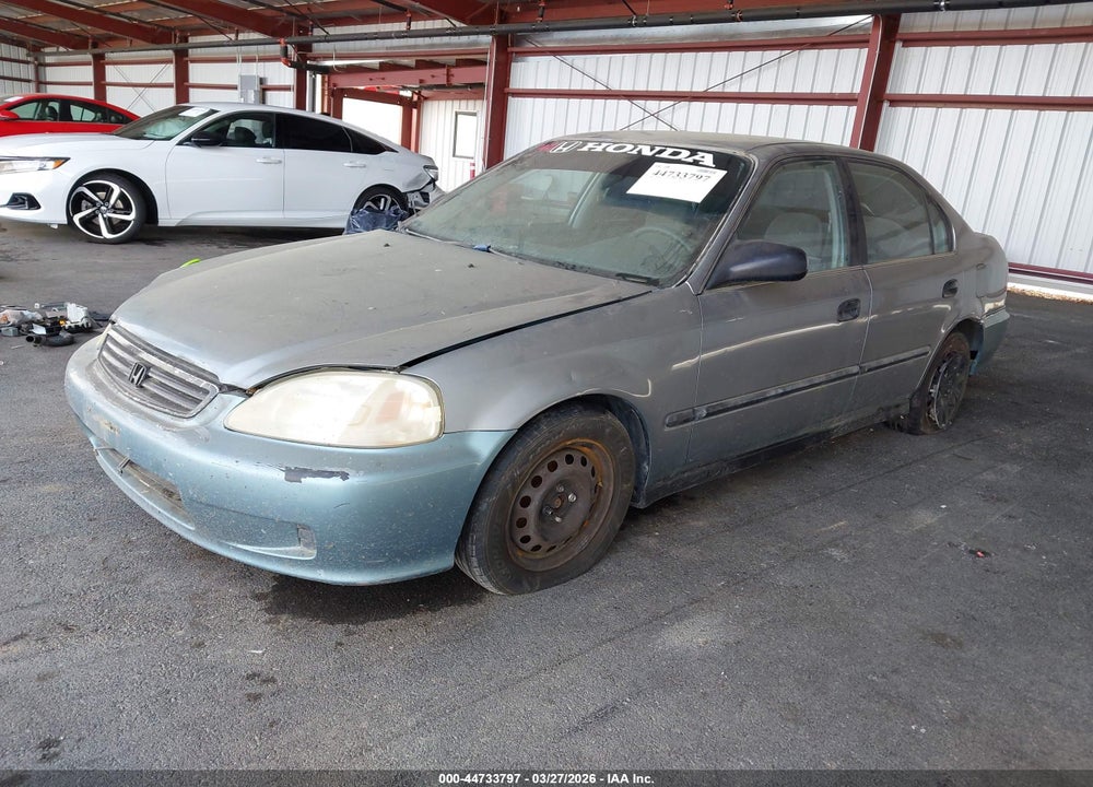 1999 HONDA CIVIC LX VIN: 2HGEJ6672XH524641