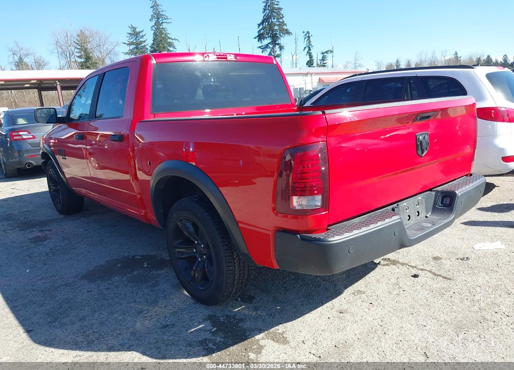 2024 RAM 1500 CLASSIC WARLOCK  4X2 5'7 BOX VIN: 1C6RR6LG0RS122732