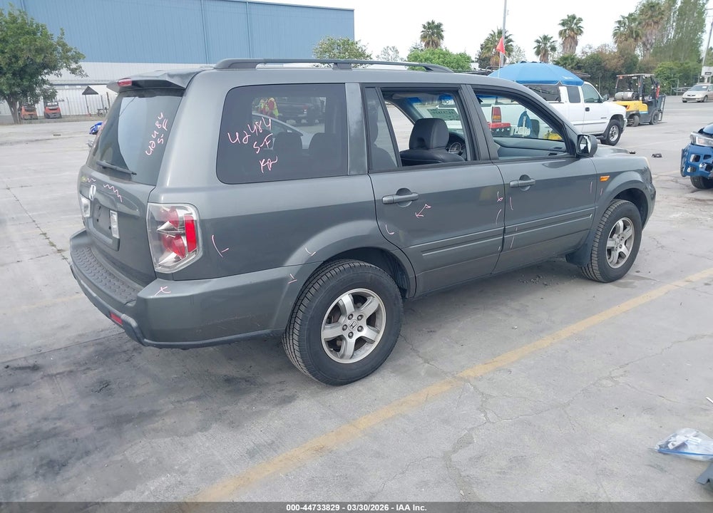2007 HONDA PILOT EX-L VIN: 5FNYF28537B037259