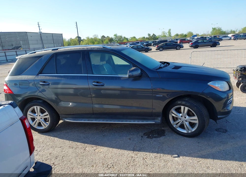 2012 MERCEDES-BENZ ML 350 4MATIC VIN: 4JGDA5HB5CA040764