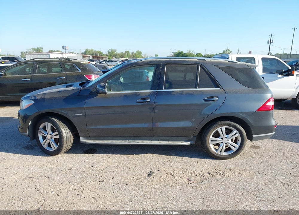 2012 MERCEDES-BENZ ML 350 4MATIC VIN: 4JGDA5HB5CA040764