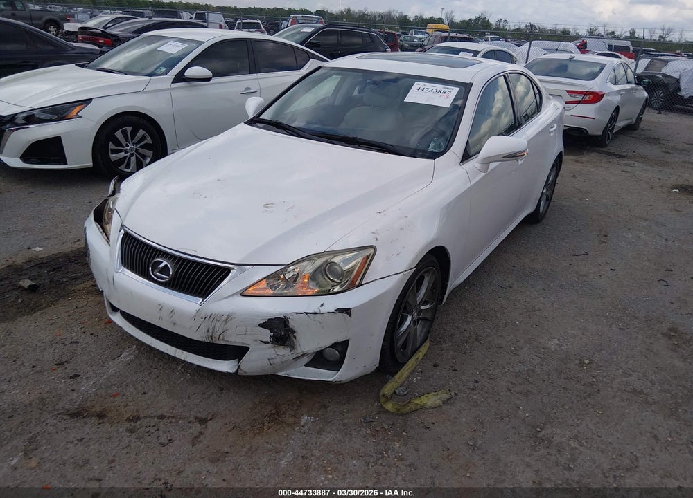 2012 LEXUS IS 250 VIN: JTHBF5C26C5180673