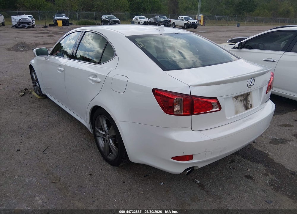 2012 LEXUS IS 250 VIN: JTHBF5C26C5180673