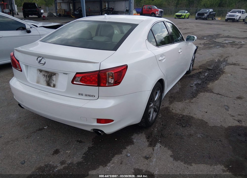 2012 LEXUS IS 250 VIN: JTHBF5C26C5180673