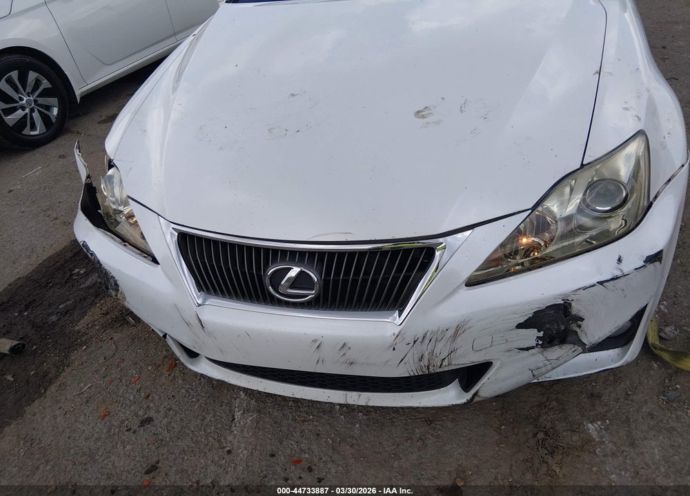 2012 LEXUS IS 250 VIN: JTHBF5C26C5180673