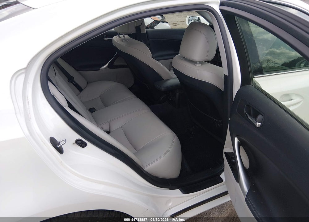 2012 LEXUS IS 250 VIN: JTHBF5C26C5180673
