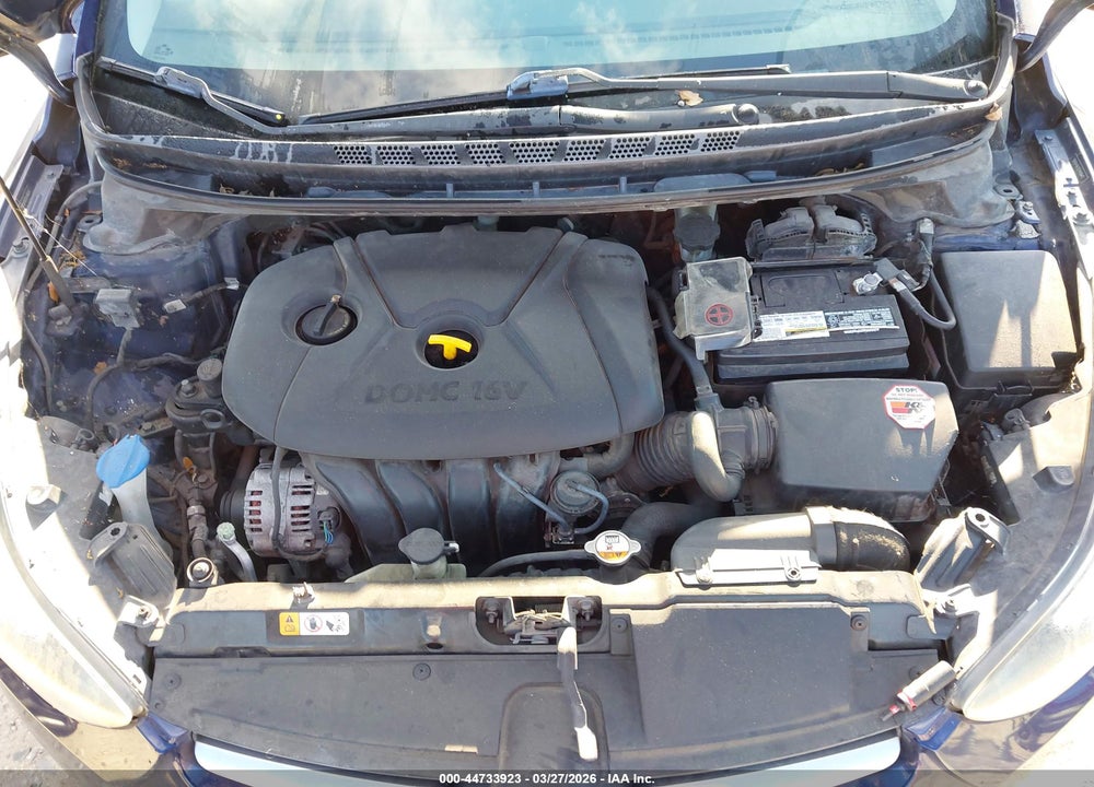 2014 HYUNDAI ELANTRA SE VIN: 5NPDH4AE0EH486542