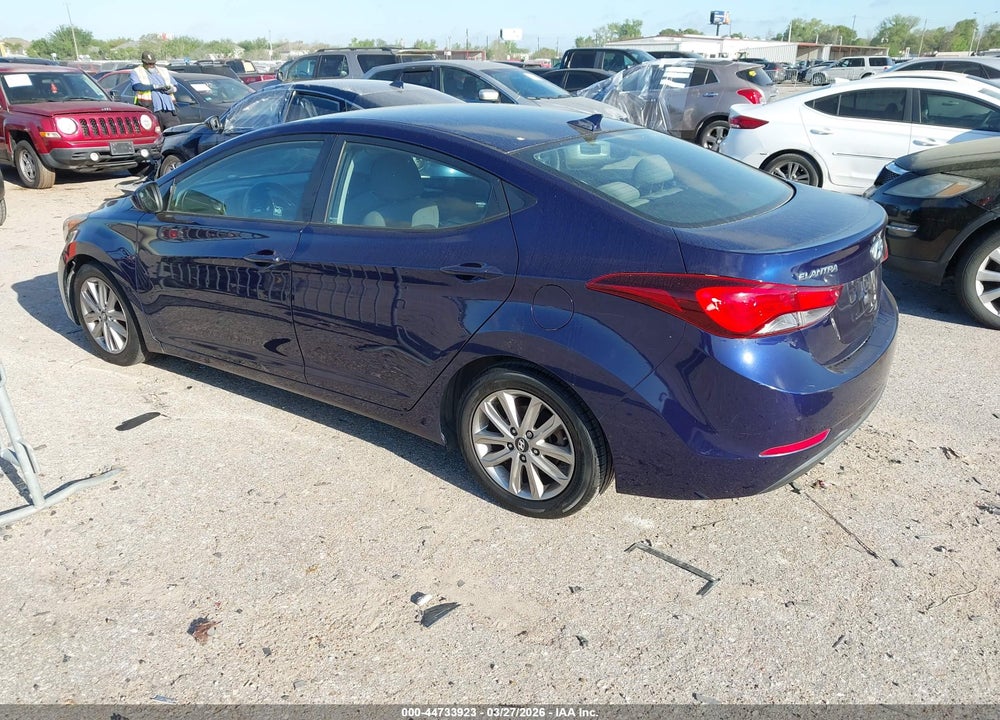 2014 HYUNDAI ELANTRA SE VIN: 5NPDH4AE0EH486542