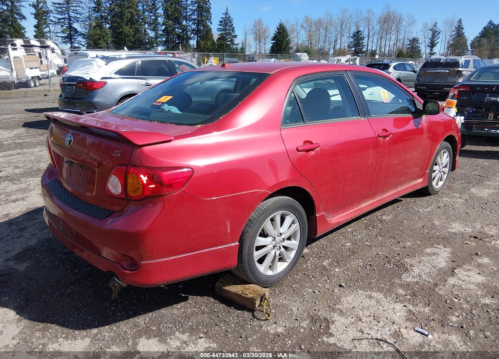 2009 TOYOTA COROLLA S VIN: 1NXBU40E69Z133363