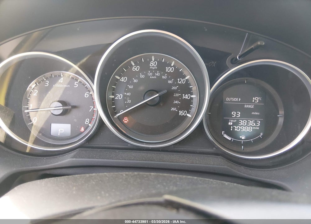 2016 MAZDA 6 I TOURING VIN: JM1GJ1V51G1485114