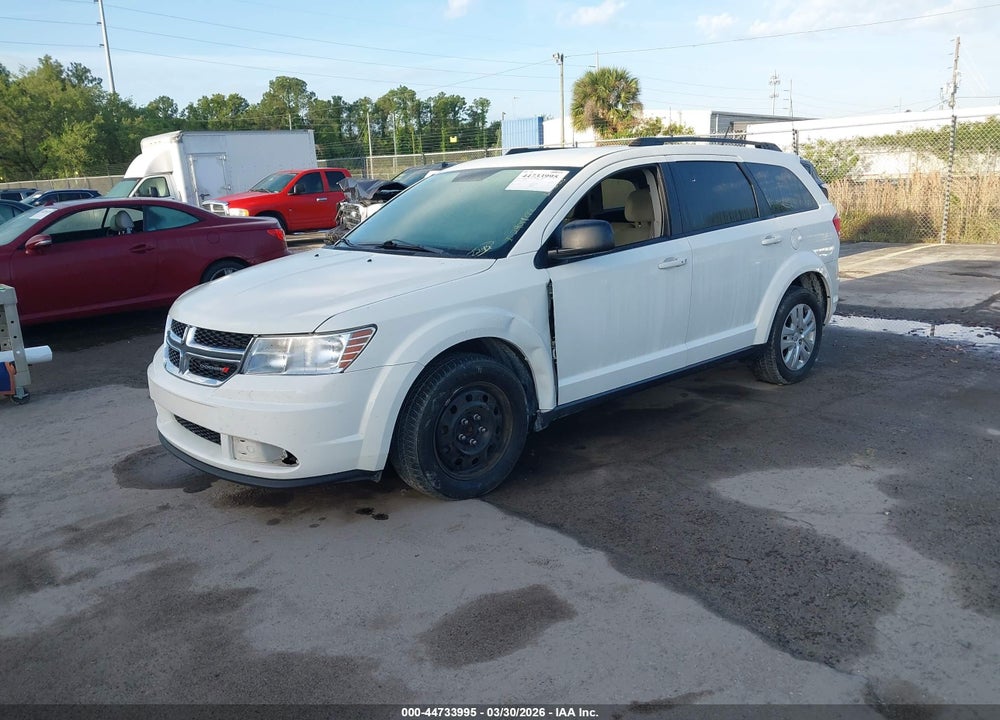 2018 DODGE JOURNEY SE VIN: 3C4PDCAB6JT253462