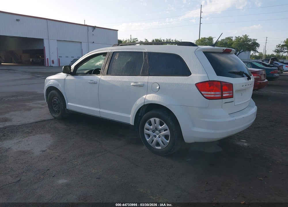 2018 DODGE JOURNEY SE VIN: 3C4PDCAB6JT253462