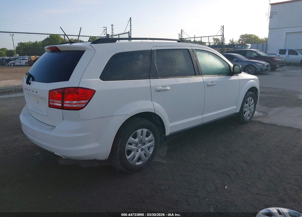 2018 DODGE JOURNEY SE VIN: 3C4PDCAB6JT253462
