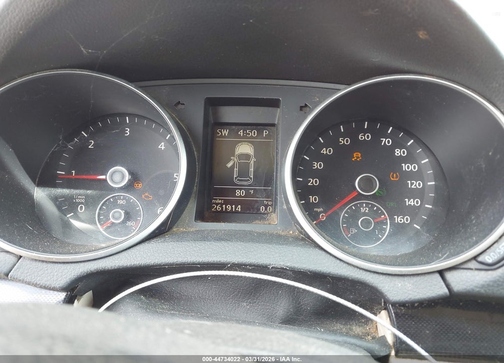 2010 VOLKSWAGEN JETTA TDI VIN: 3VWPL7AJ4AM619475