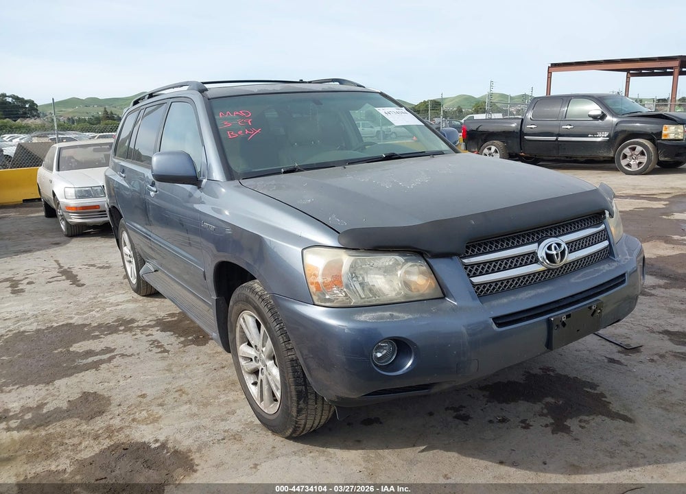 2006 TOYOTA HIGHLANDER HYBRID LIMITED V6 VIN: JTEEW21A660007434