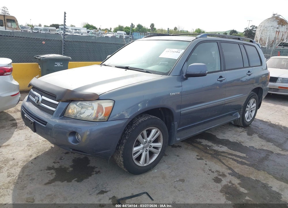 2006 TOYOTA HIGHLANDER HYBRID LIMITED V6 VIN: JTEEW21A660007434