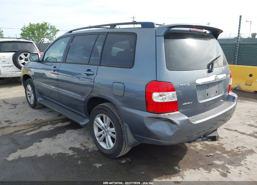 2006 TOYOTA HIGHLANDER HYBRID LIMITED V6 VIN: JTEEW21A660007434