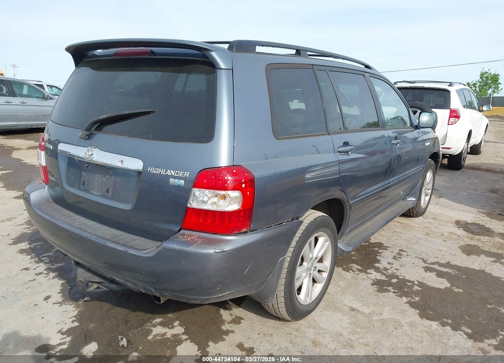 2006 TOYOTA HIGHLANDER HYBRID LIMITED V6 VIN: JTEEW21A660007434
