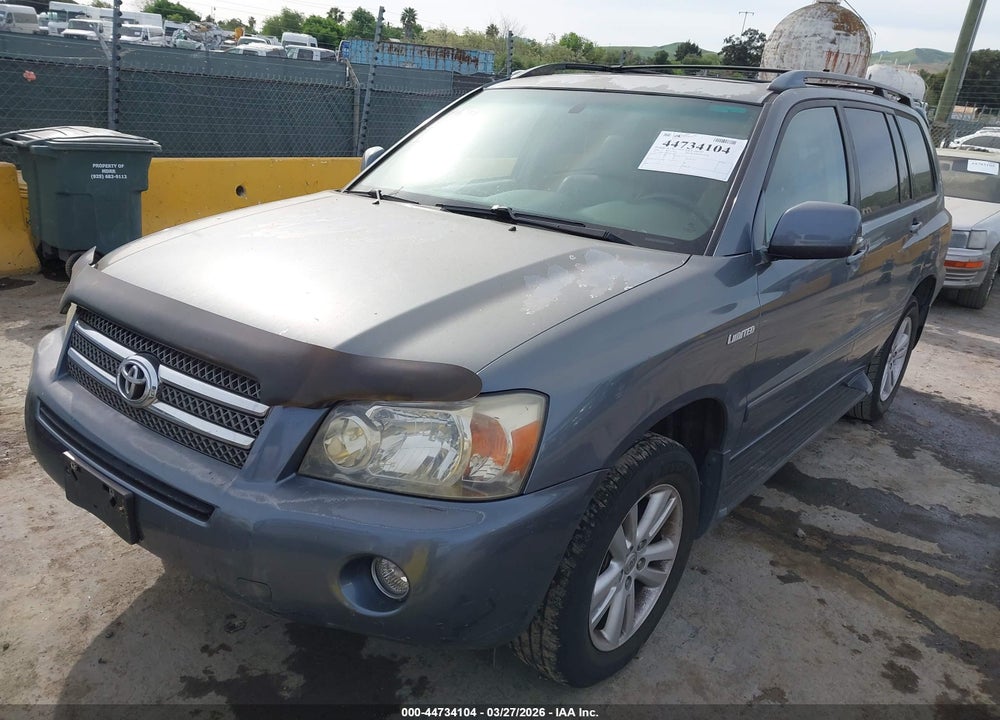 2006 TOYOTA HIGHLANDER HYBRID LIMITED V6 VIN: JTEEW21A660007434