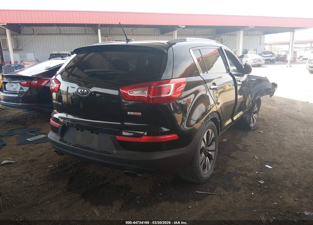 2011 KIA SPORTAGE SX VIN: KNDPCCA65B7113902