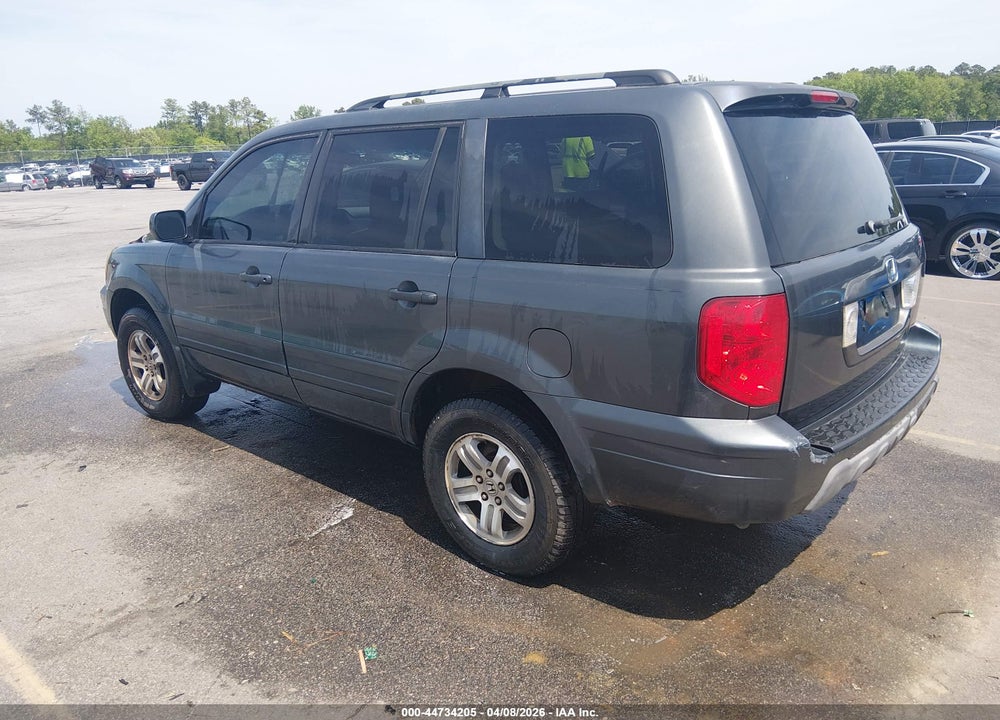 2003 HONDA PILOT EX-L VIN: 2HKYF18663H561794