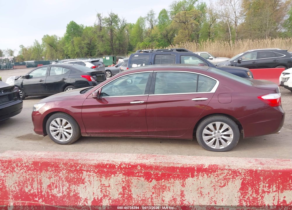 2014 HONDA ACCORD EX-L V-6 VIN: 1HGCR3F81EA020083
