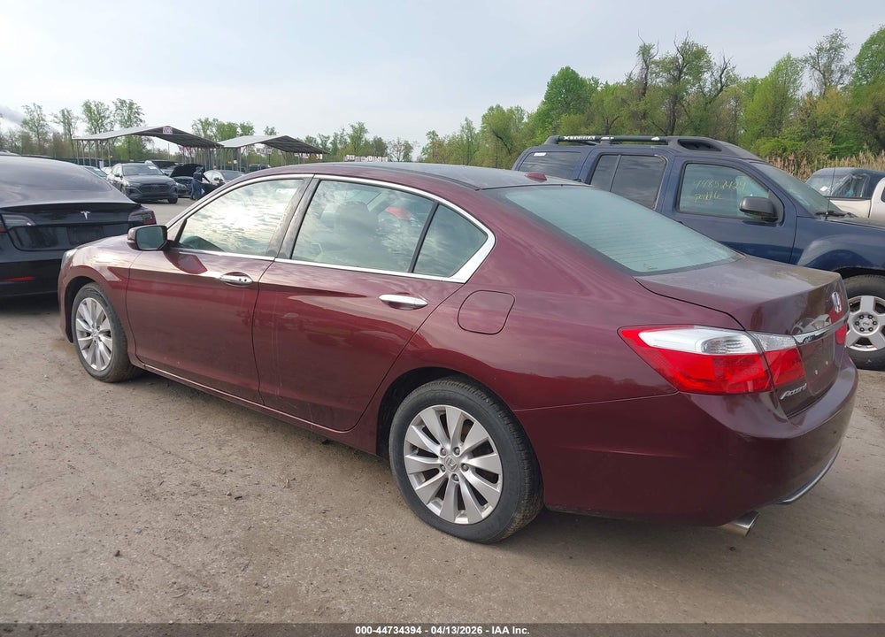 2014 HONDA ACCORD EX-L V-6 VIN: 1HGCR3F81EA020083