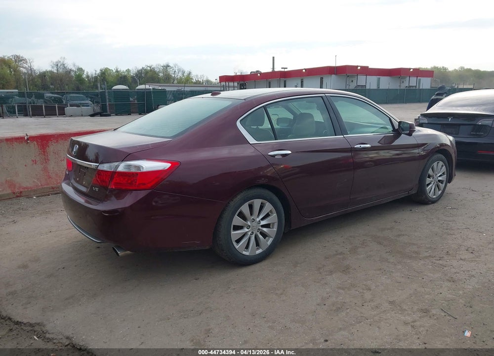 2014 HONDA ACCORD EX-L V-6 VIN: 1HGCR3F81EA020083