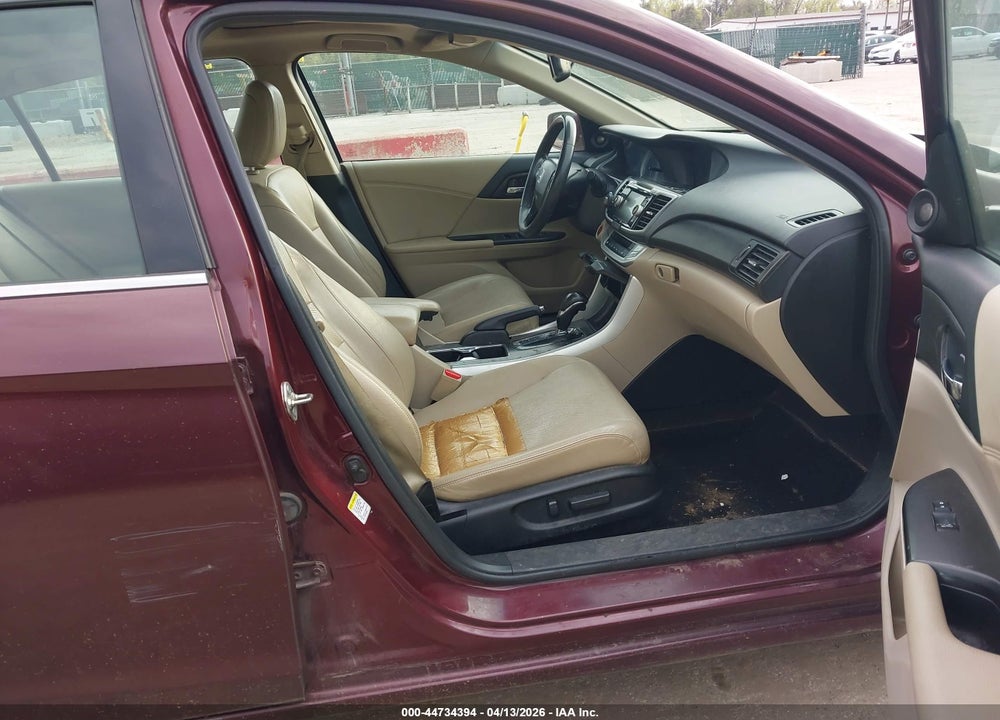 2014 HONDA ACCORD EX-L V-6 VIN: 1HGCR3F81EA020083