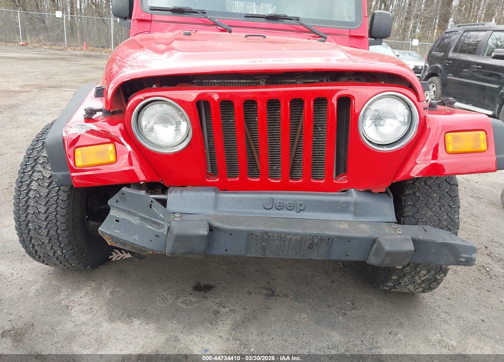 2004 JEEP WRANGLER X VIN: 1J4FA39S24P747510