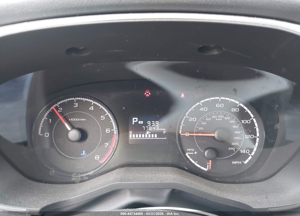 2019 SUBARU CROSSTREK 2.0I PREMIUM VIN: JF2GTACC7KH257079