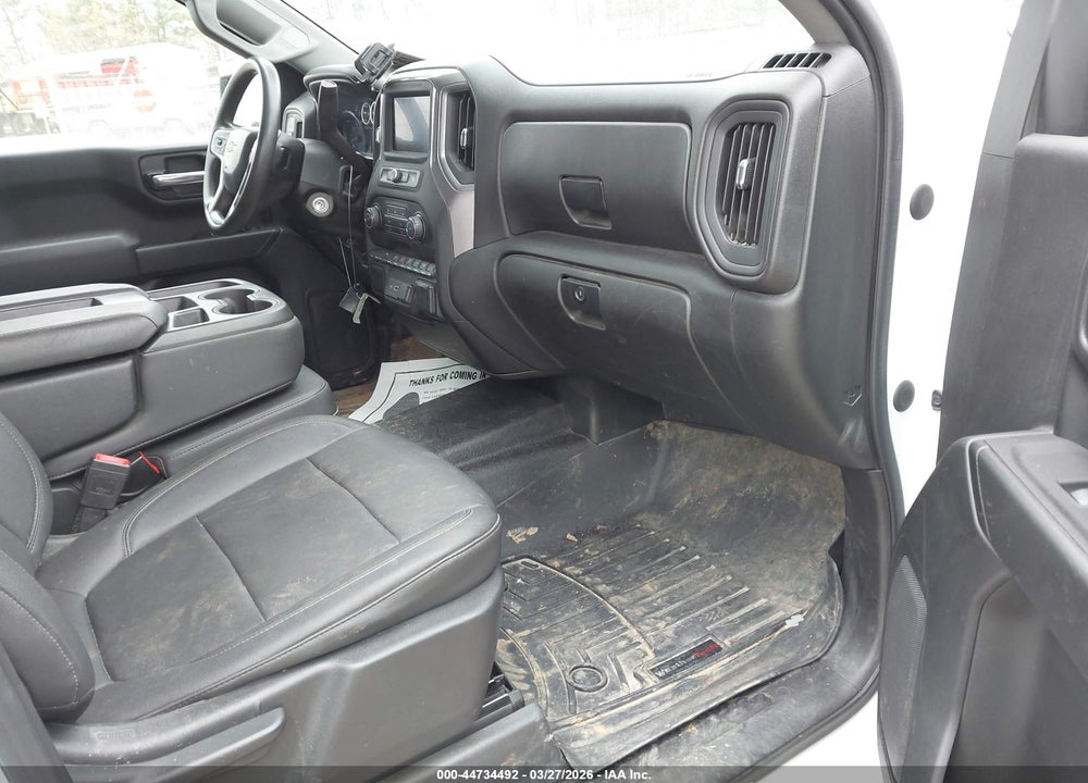 2021 CHEVROLET SILVERADO 1500 2WD  STANDARD BED WT VIN: 1GCRWAEF7MZ345908