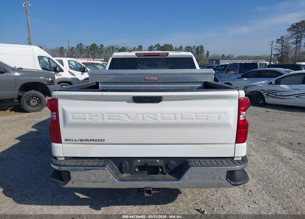 2021 CHEVROLET SILVERADO 1500 2WD  STANDARD BED WT VIN: 1GCRWAEF7MZ345908