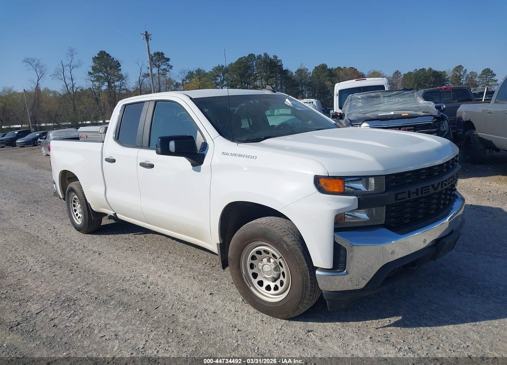 2021 CHEVROLET SILVERADO 1500 2WD  STANDARD BED WT VIN: 1GCRWAEF7MZ345908