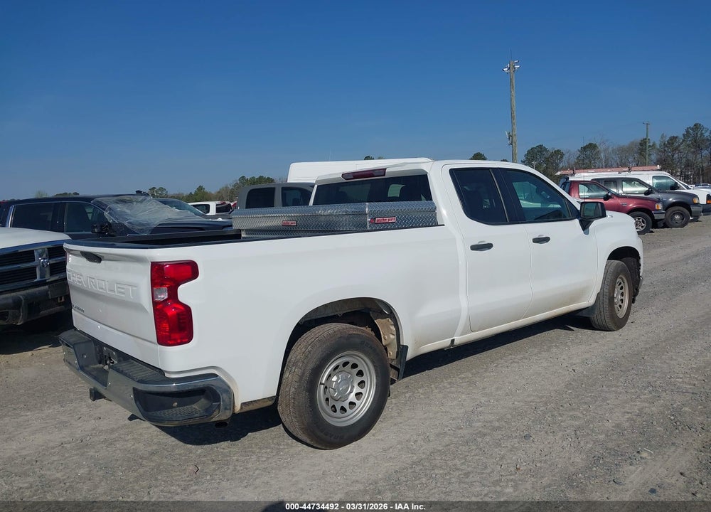 2021 CHEVROLET SILVERADO 1500 2WD  STANDARD BED WT VIN: 1GCRWAEF7MZ345908