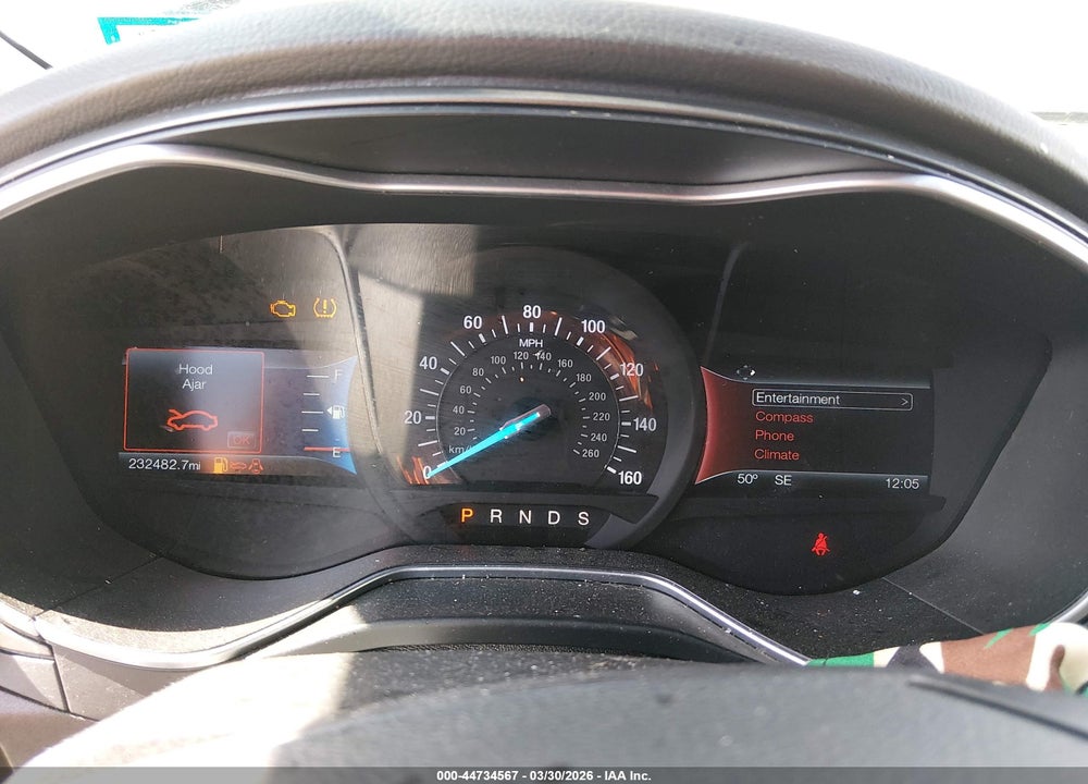 2016 FORD FUSION TITANIUM VIN: 3FA6P0K93GR400345