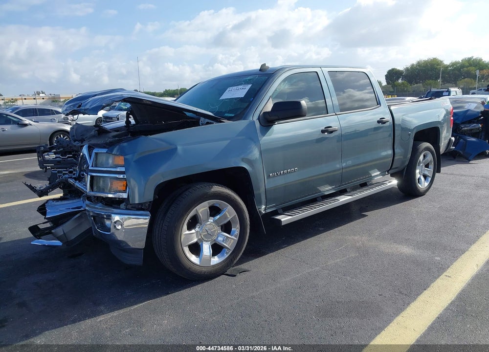 2014 CHEVROLET SILVERADO 1500 2LT VIN: 3GCUKREC0EG266432