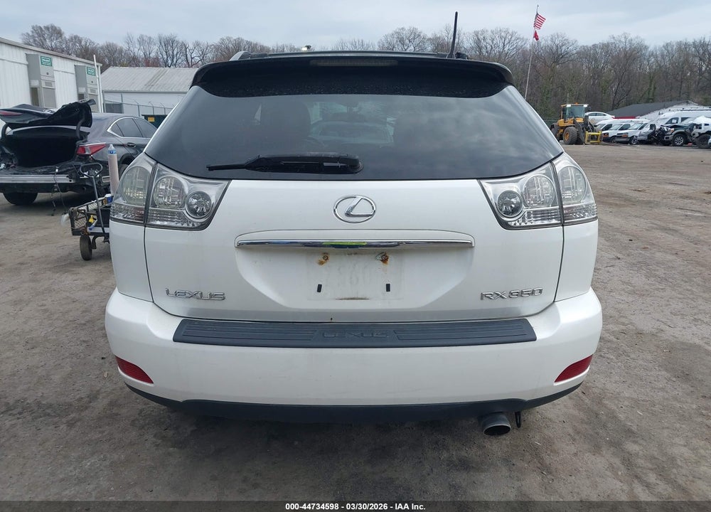 2007 LEXUS RX 350 VIN: 2T2HK31U37C043436