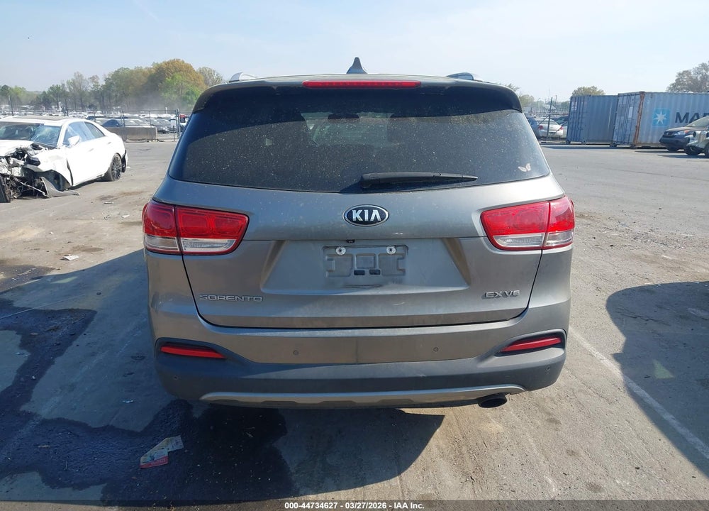 2017 KIA SORENTO 3.3L EX VIN: 5XYPHDA52HG243372