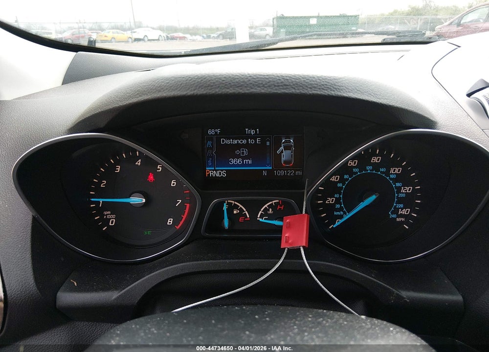2014 FORD ESCAPE TIT VIN: 1FMCU9JX7EUB36882