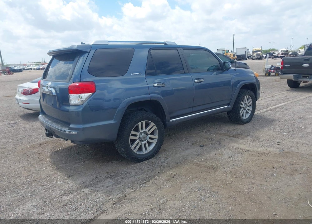 2011 TOYOTA 4RUNNER LIMITED V6 VIN: JTEBU5JR4B5051512