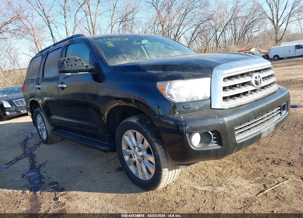 2012 TOYOTA SEQUOIA PLATINUM VIN: 5TDDW5G19CS059013