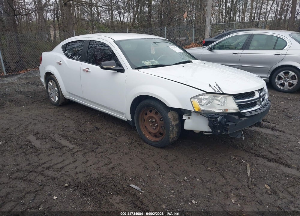 2014 DODGE AVENGER SE VIN: 1C3CDZAB6EN166222