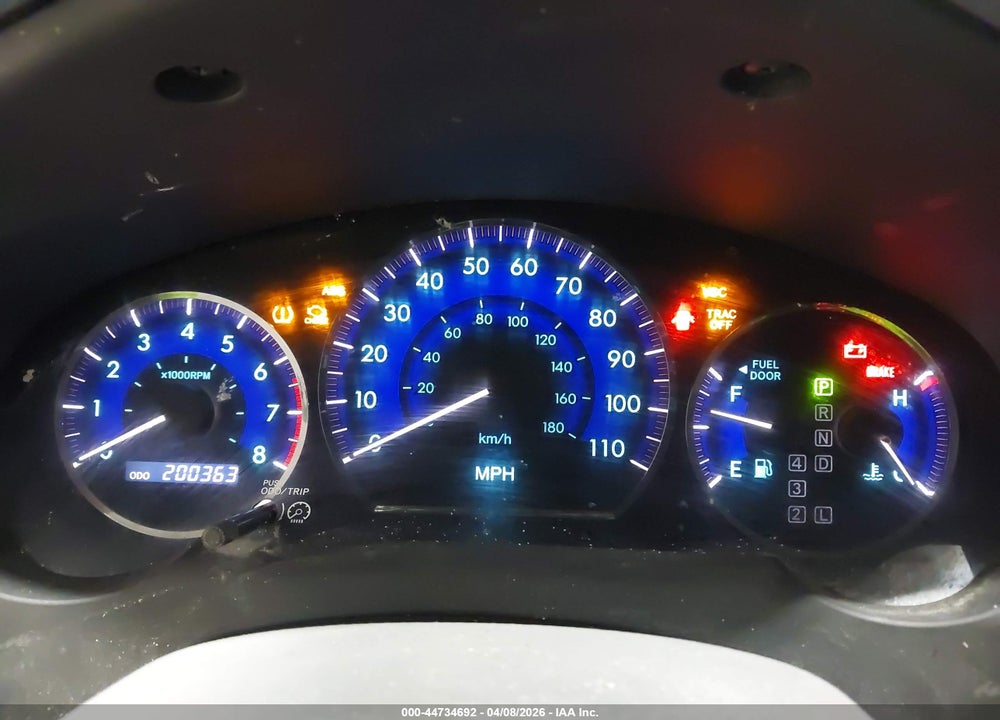 2007 TOYOTA SIENNA XLE VIN: 5TDZK22C17S042804