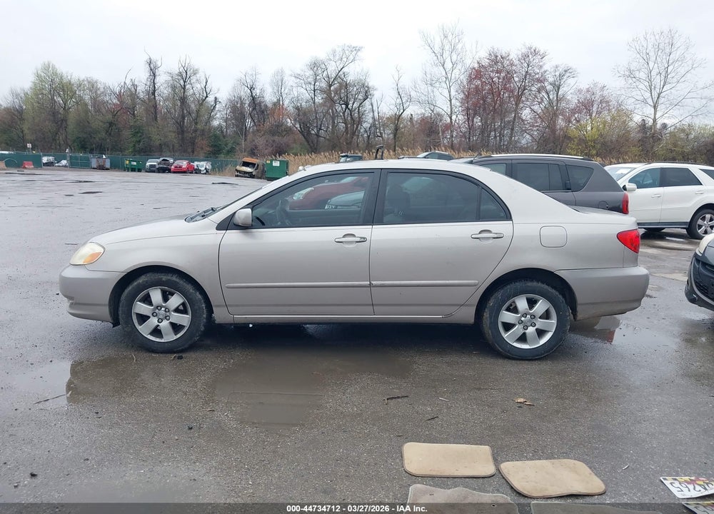2003 TOYOTA COROLLA LE VIN: 2T1BR32E73C084370