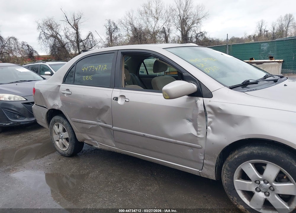 2003 TOYOTA COROLLA LE VIN: 2T1BR32E73C084370